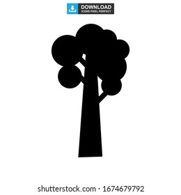 tree icon or logo isolated sign symbol vector illustration - high quality black style vector icons

