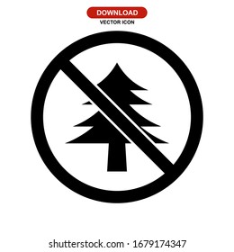 tree icon or logo isolated sign symbol vector illustration - high quality black style vector icons
