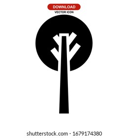 tree icon or logo isolated sign symbol vector illustration - high quality black style vector icons
