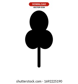 tree icon or logo isolated sign symbol vector illustration - high quality black style vector icons
