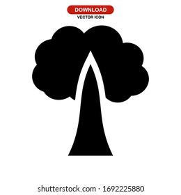 tree icon or logo isolated sign symbol vector illustration - high quality black style vector icons
