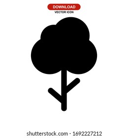 tree icon or logo isolated sign symbol vector illustration - high quality black style vector icons
