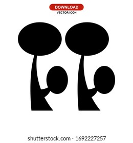 tree icon or logo isolated sign symbol vector illustration - high quality black style vector icons
