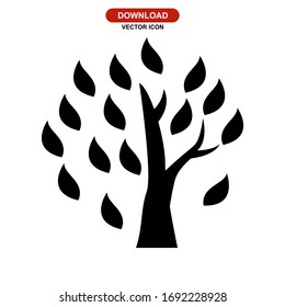 tree icon or logo isolated sign symbol vector illustration - high quality black style vector icons
