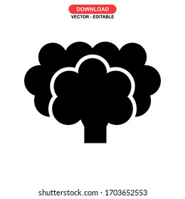 tree icon or logo isolated sign symbol vector illustration - high quality black style vector icons
