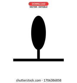 tree icon or logo isolated sign symbol vector illustration - high quality black style vector icons
