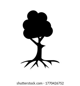 tree icon or logo isolated sign symbol vector illustration - high quality black style vector icons
