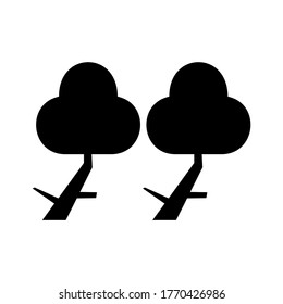 tree icon or logo isolated sign symbol vector illustration - high quality black style vector icons
