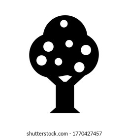 tree icon or logo isolated sign symbol vector illustration - high quality black style vector icons
