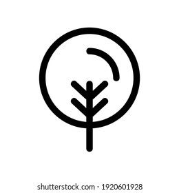 tree icon or logo isolated sign symbol vector illustration - high quality black style vector icons
