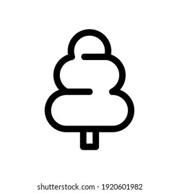 tree icon or logo isolated sign symbol vector illustration - high quality black style vector icons
