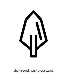 tree icon or logo isolated sign symbol vector illustration - high quality black style vector icons
