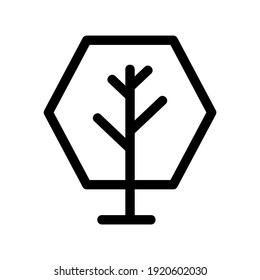tree icon or logo isolated sign symbol vector illustration - high quality black style vector icons
