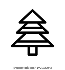 tree icon or logo isolated sign symbol vector illustration - high quality black style vector icons
