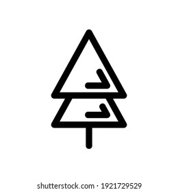 tree icon or logo isolated sign symbol vector illustration - high quality black style vector icons

