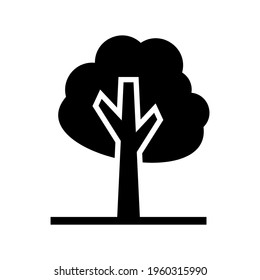 tree icon or logo isolated sign symbol vector illustration - high quality black style vector icons
