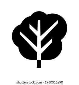 tree icon or logo isolated sign symbol vector illustration - high quality black style vector icons
