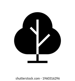 tree icon or logo isolated sign symbol vector illustration - high quality black style vector icons
