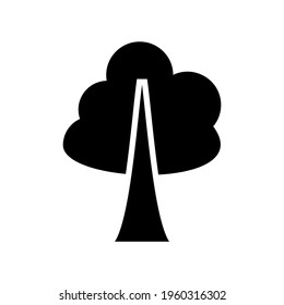 tree icon or logo isolated sign symbol vector illustration - high quality black style vector icons
