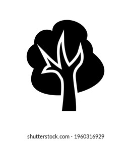 tree icon or logo isolated sign symbol vector illustration - high quality black style vector icons
