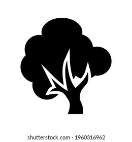 tree icon or logo isolated sign symbol vector illustration - high quality black style vector icons
