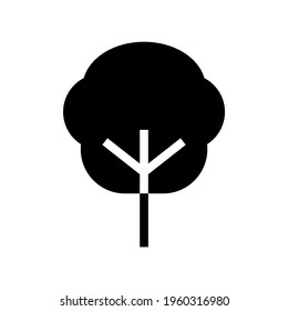 tree icon or logo isolated sign symbol vector illustration - high quality black style vector icons
