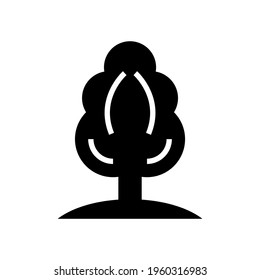 tree icon or logo isolated sign symbol vector illustration - high quality black style vector icons
