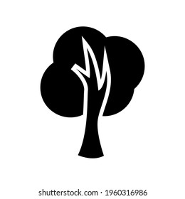 tree icon or logo isolated sign symbol vector illustration - high quality black style vector icons
