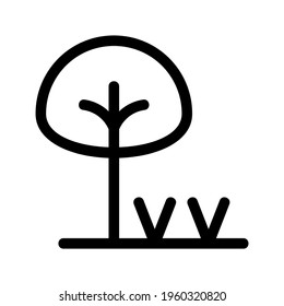 tree icon or logo isolated sign symbol vector illustration - high quality black style vector icons
