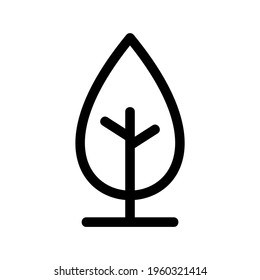 tree icon or logo isolated sign symbol vector illustration - high quality black style vector icons
