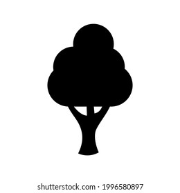tree icon or logo isolated sign symbol vector illustration - high quality black style vector icons
