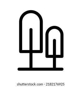 tree icon or logo isolated sign symbol vector illustration - high quality black style vector icons
