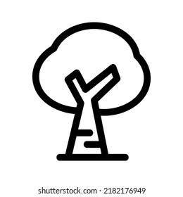 tree icon or logo isolated sign symbol vector illustration - high quality black style vector icons

