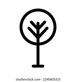 tree icon or logo isolated sign symbol vector illustration - high quality black style vector icons

