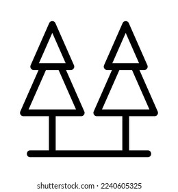 tree icon or logo isolated sign symbol vector illustration - high quality black style vector icons

