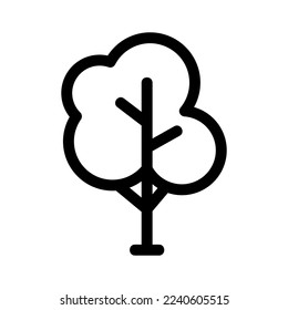 tree icon or logo isolated sign symbol vector illustration - high quality black style vector icons
