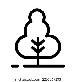 tree icon or logo isolated sign symbol vector illustration - high quality black style vector icons
