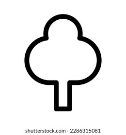 tree icon or logo isolated sign symbol vector illustration - high quality black style vector icons