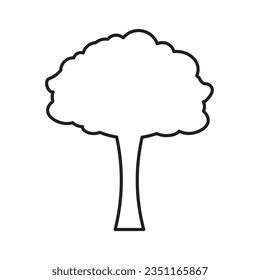 icono de árbol o logotipo símbolo de signo aislado ilustración vectorial - iconos vectoriales de estilo negro de alta calidad
icono trazo editable, signo, símbolo botón de línea de contorno aislado en blanco