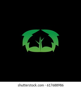 tree icon to logo nature