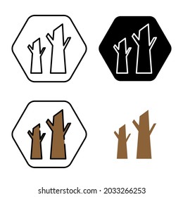 tree icon logo symbol illustration