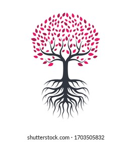 Tree icon logo template vector icon design