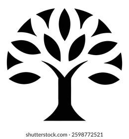 tree icon logo using t-shirt