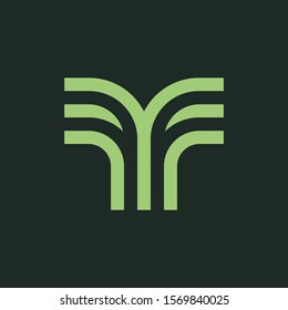 Tree icon logo vector design 