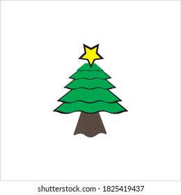 Tree  icon logo, vector design illustration 