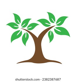 tree icon logo vector design template