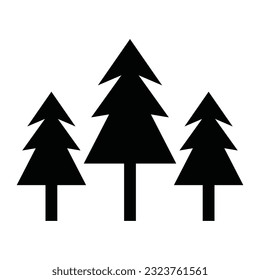 tree icon on transparent background