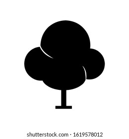 Tree icon on white background vector illustration eps 10