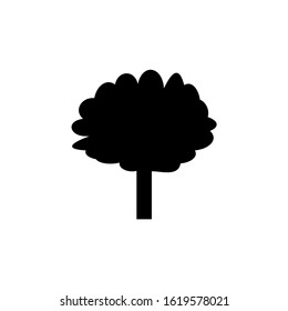 Tree icon on white background vector illustration eps 10