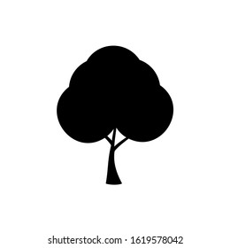Tree icon on white background vector illustration eps 10